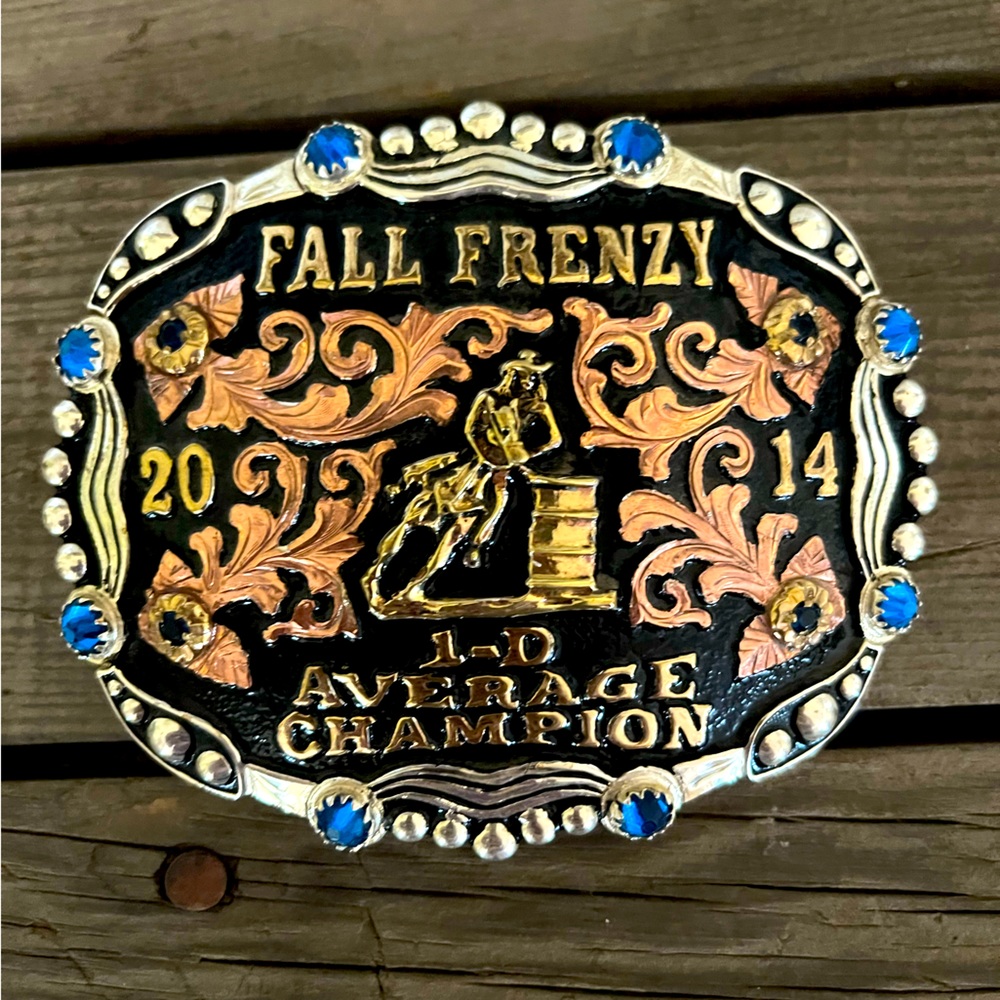 Barrelracing Belt Buckle